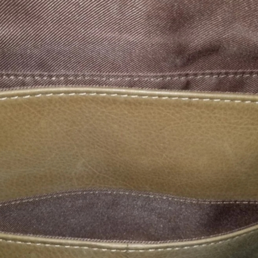 NEW! Fossil Tan Leather Shoulder Bag NWT PRICE FIRM - Picture 8 of 8